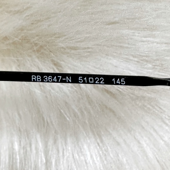 Ray Ban Round Double Bridge Customized Sunglasses | Black Frames White Trim - Picture 11 of 13